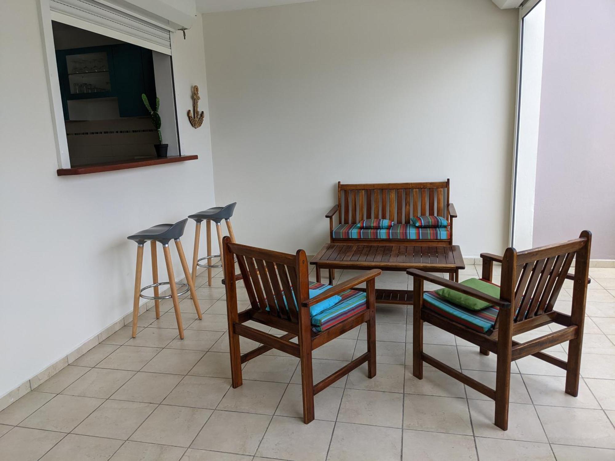 Les Terrasses De La Marina Apartment Le Marin Bagian luar foto